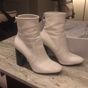ALDO white boots
